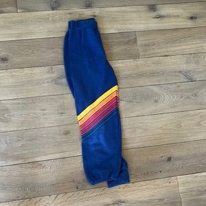 Blue sweatpants aviator nation